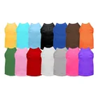 Wholesale Plain Pet Cat Summer Clothes Dog T shirt