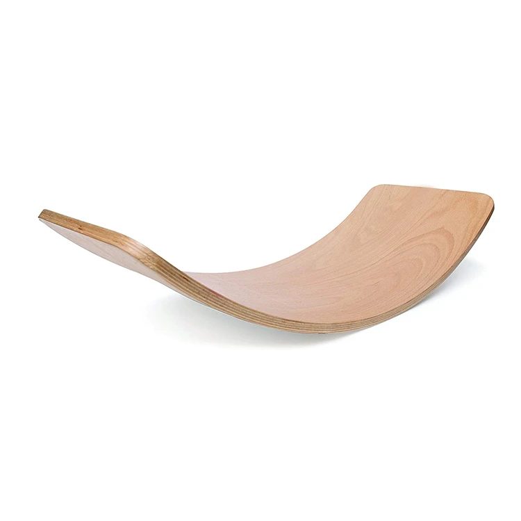 Wooden Balance Board Curvy Board Yoga rocker fitness board exercises montessori kinderboard for kids, Natural wood color
Wooden Balance Board Curvy Board Yoga rocker fitness board exercises montessori kinderboard for kids, Natural wood color