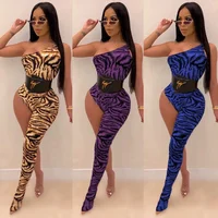 2020 New Arrival Women's Sexy One shoulder Strap Striped Backless Skinny Jumpsuits Rompers
2020 New Arrival Women's Sexy One shoulder Strap Striped Backless Skinny Jumpsuits Rompers
