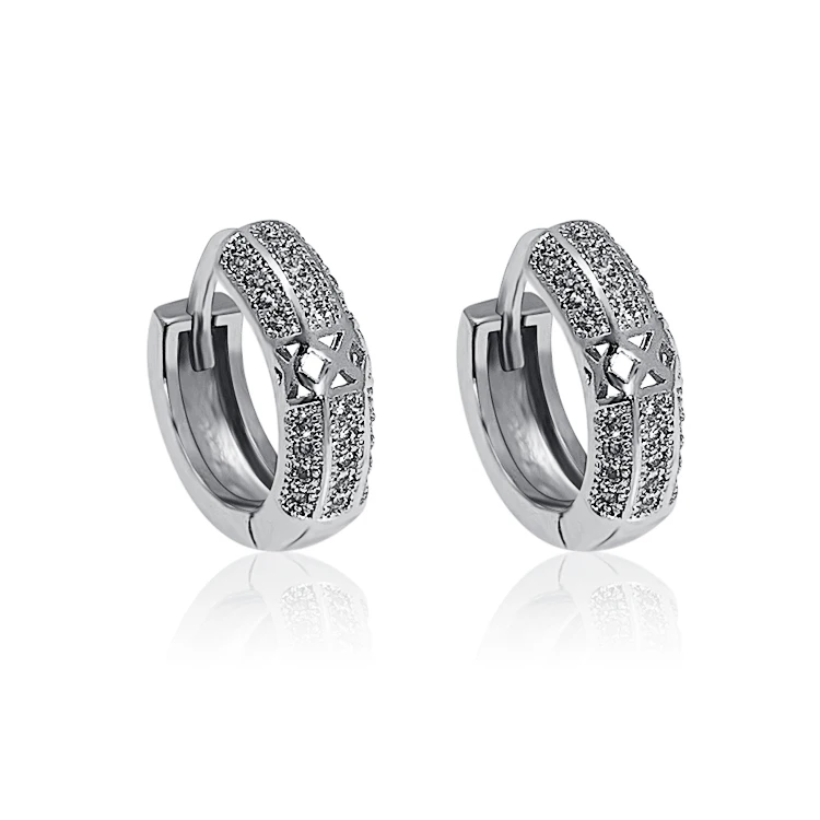 Lotus silver Arabian Hoop Earrings clip on cubic zirconia women Earrings, Gold/silver
Lotus silver Arabian Hoop Earrings clip on cubic zirconia women Earrings, Gold/silver