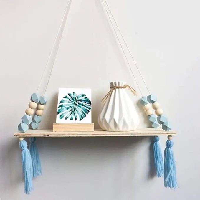 Nordic Style Beads Colorful Wood Shelves Tassel Wall Clapboard Decoration for Children Room Kids, 6 colors
Nordic Style Beads Colorful Wood Shelves Tassel Wall Clapboard Decoration for Children Room Kids, 6 colors