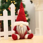 Christmas Decoration Supplies Standing Stuffed Plush Gnome Nordic Elf Figurine Ornaments Plush Christmas Doll
