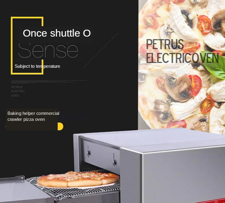 Tracked Pizza Oven Chain pizza machine