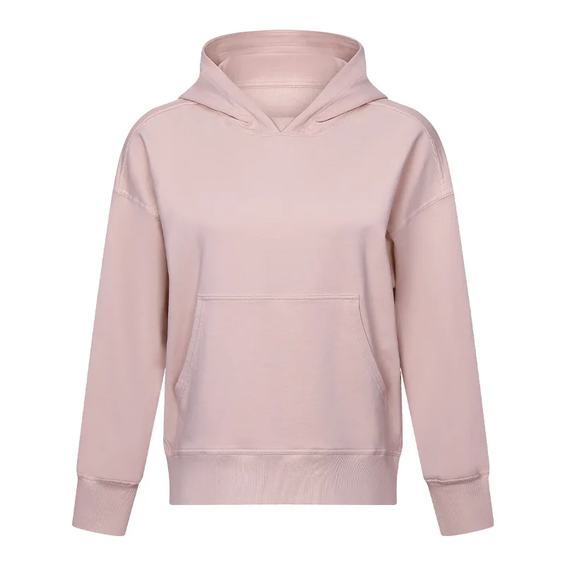 2021 autumn and winter new simple yoga sports casual jacket solid color loose shoulder drop pullover hooded thick sweater women
2021 autumn and winter new simple yoga sports casual jacket solid color loose shoulder drop pullover hooded thick sweater women