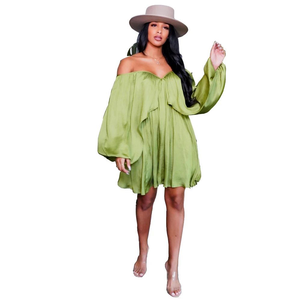 Wholesale women's dress chiffon solid color robe loose waist short skirt casual fashion sexy skirt
Wholesale women's dress chiffon solid color robe loose waist short skirt casual fashion sexy skirt