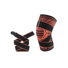 New Design Knee Protector Wrap Powerlifting Weightlifting Knee Strap Brace