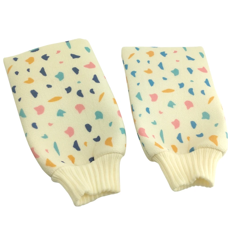 Popular massaging soft silk exfoliating bath glove scrub body mitt for cleaning body
Popular massaging soft silk exfoliating bath glove scrub body mitt for cleaning body