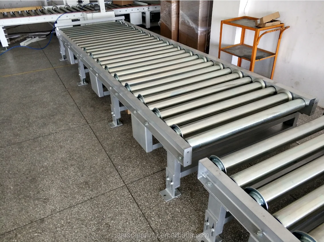 motorized heavy pallet conveyor,roller conveyor with
