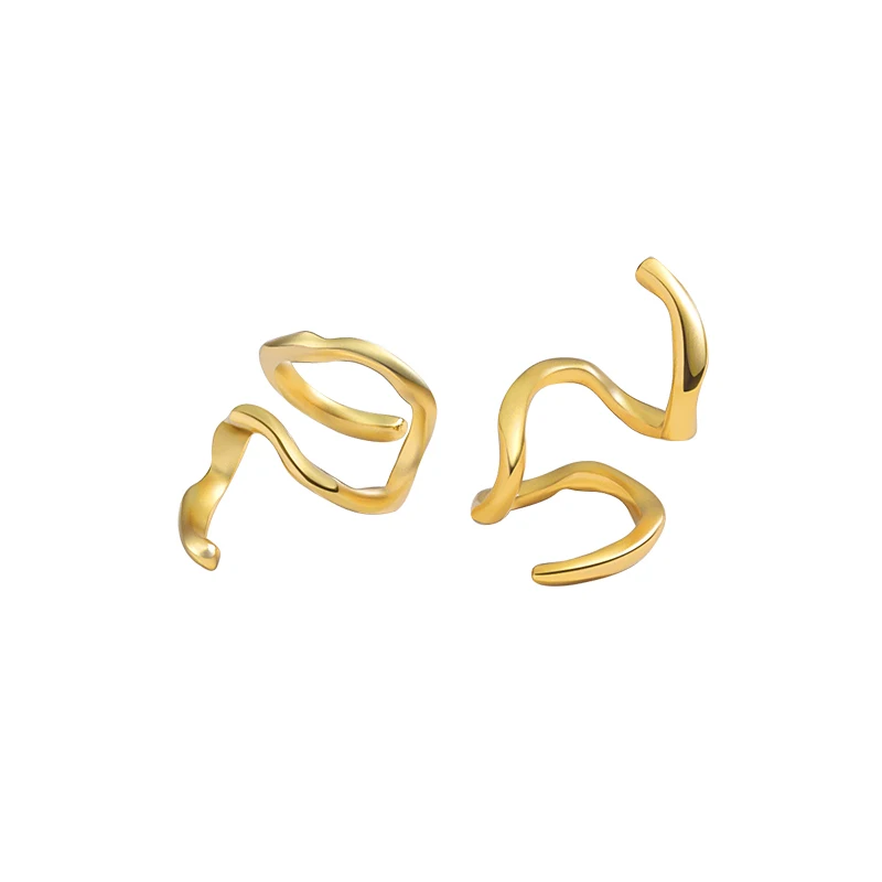 Trendy Minimalist Ear Cuffs Climber Earrings 925 Sterling Silver Non Piercing Clip Earring for Man Women, 18k gold/ rhodium color
Trendy Minimalist Ear Cuffs Climber Earrings 925 Sterling Silver Non Piercing Clip Earring for Man Women, 18k gold/ rhodium color