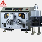 JL-330F automatic PVC flat cable/ flexible flat cable separation cutting stripping twisting machine