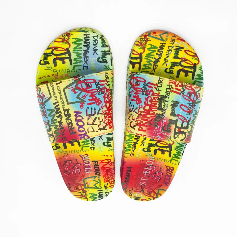 Best Holiday Women Casual Stylish Shoe Graffiti Flat Slide Sandals For Beach Summer, Black, mix color
Best Holiday Women Casual Stylish Shoe Graffiti Flat Slide Sandals For Beach Summer, Black, mix color
