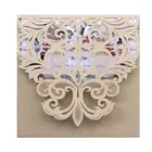 Wholesale Multicolor Marriage Cards Laser Cut Cover Pocket Invitations