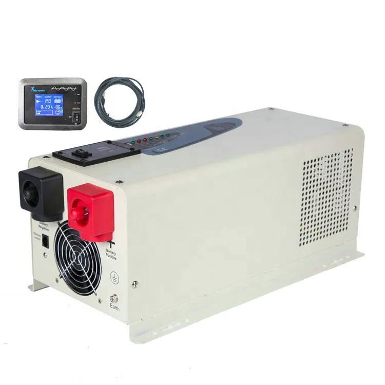 1000w solar power pure sine wave inverter 1000 watts invertor with charger and LCD display