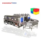 plastic crate washing and drying machine for basket tray box pallet