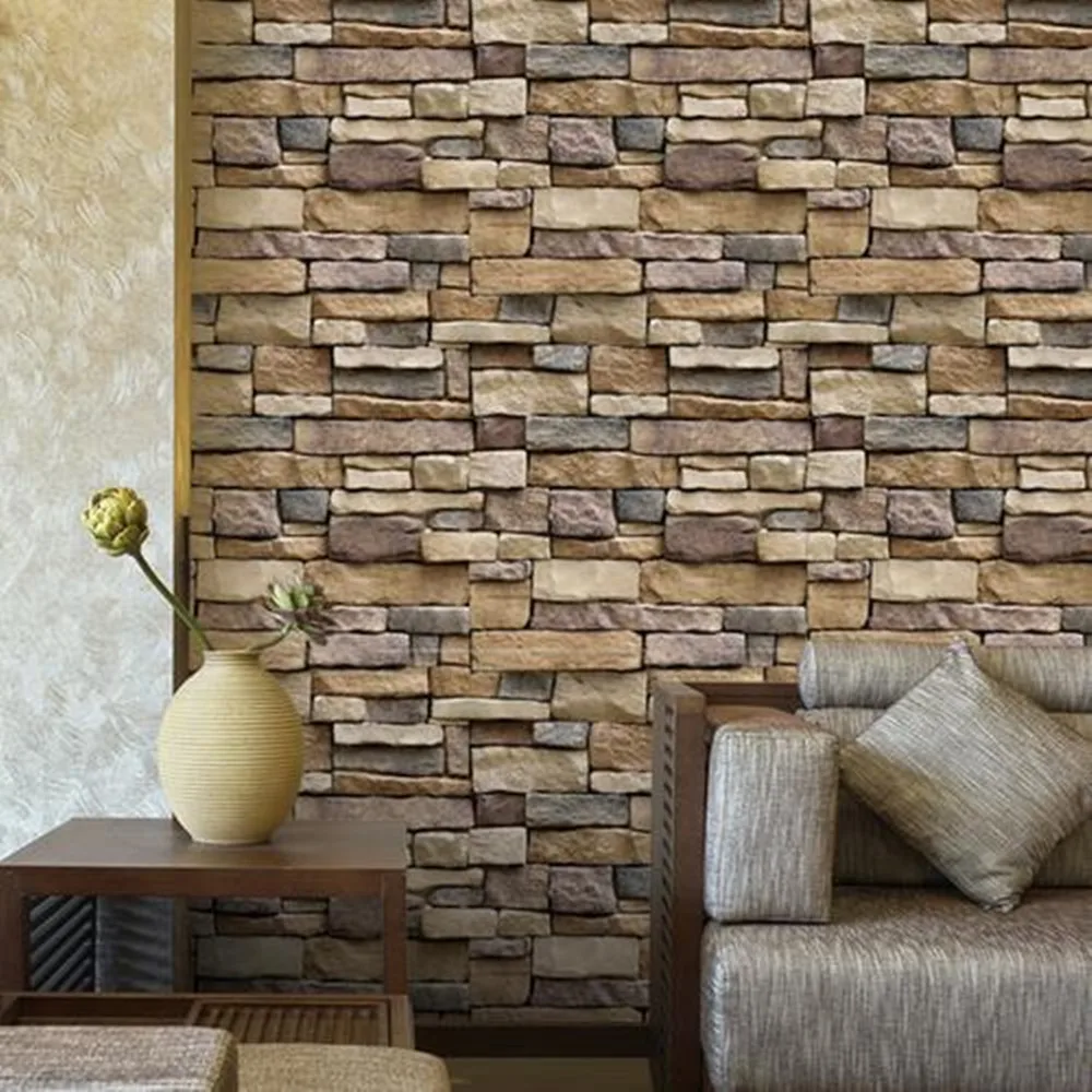 45x100cm Self Adhesive Wallpaper PVC Waterproof Stone Wallpapers Brick Wall Paper Decorative Wall Stickers Bedroom Home Decor
45x100cm Self Adhesive Wallpaper PVC Waterproof Stone Wallpapers Brick Wall Paper Decorative Wall Stickers Bedroom Home Decor