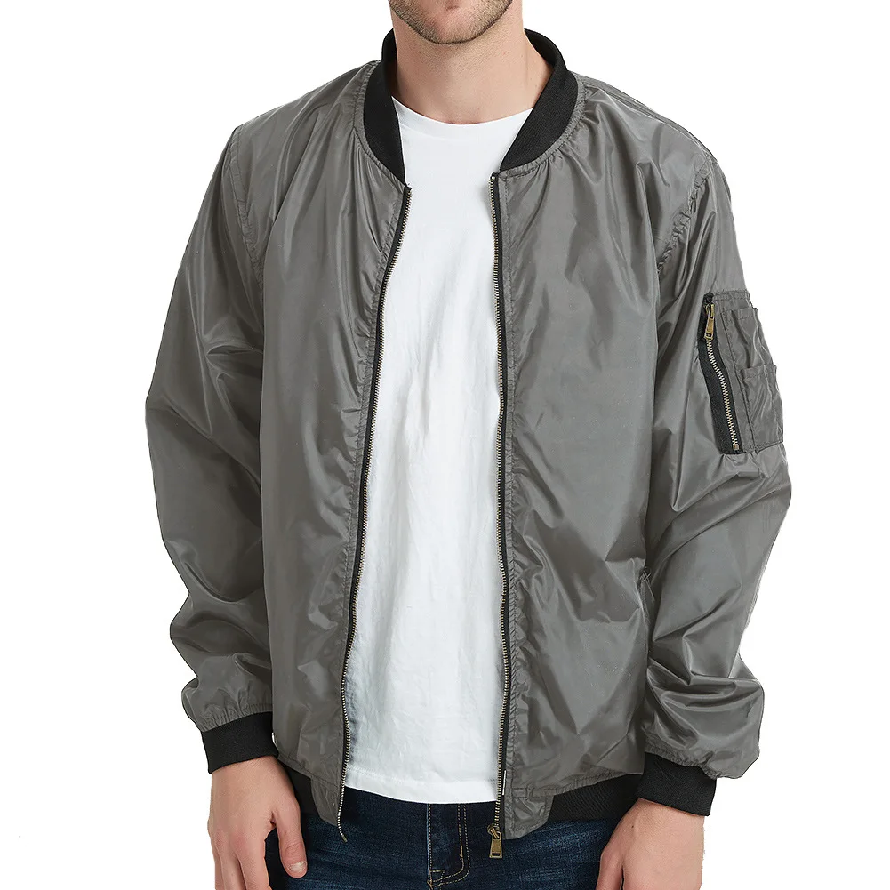 High Quality Outdoor Autumn Comfortable Customized Mens Casual Baseball Jackets
High Quality Outdoor Autumn Comfortable Customized Mens Casual Baseball Jackets