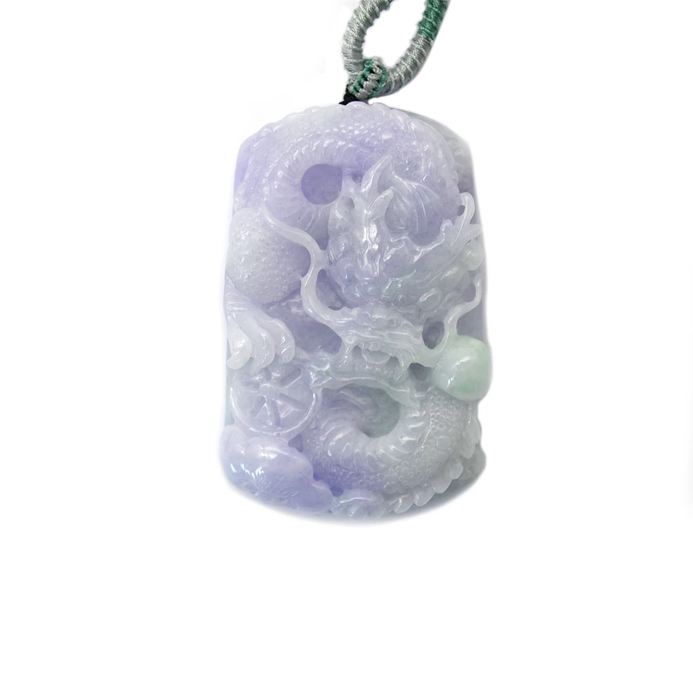 2021 New arrival purple burma Jadeite Jade Carved Chinese Dragon Pendants Necklace
2021 New arrival purple burma Jadeite Jade Carved Chinese Dragon Pendants Necklace