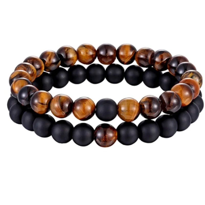 Men and women's Bracelet Black Yoga beads jewelry handmade natural stone matching bracelet
Men and women's Bracelet Black Yoga beads jewelry handmade natural stone matching bracelet
