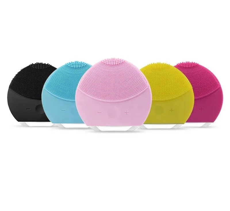 New Facial Cleansing Brush Massager Waterproof limpiador Foreoes Lunaes 3 Mini 2 Silicone Electric Facial Face Brush, Pink/red/yellow/black/blue
New Facial Cleansing Brush Massager Waterproof limpiador Foreoes Lunaes 3 Mini 2 Silicone Electric Facial Face Brush, Pink/red/yellow/black/blue