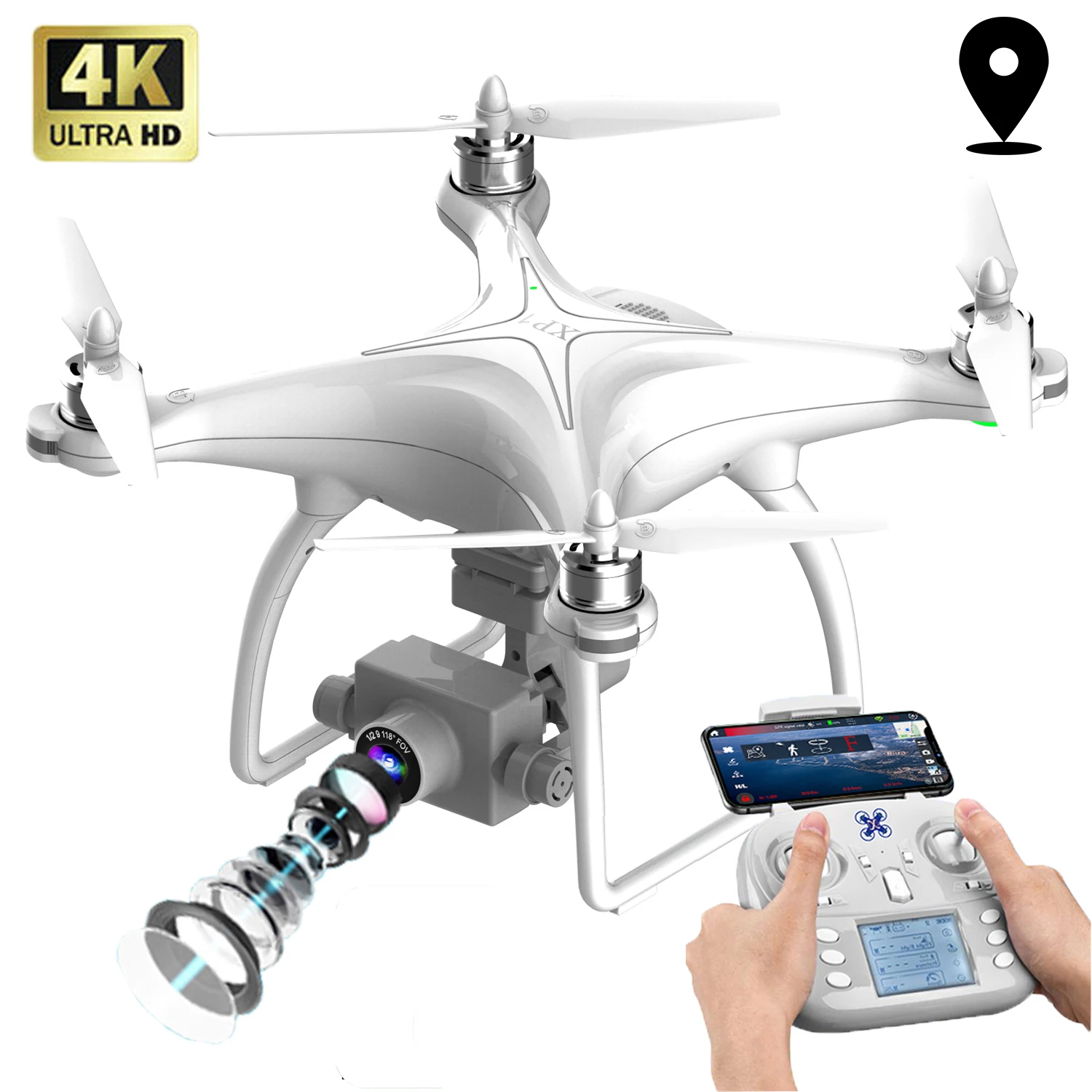 New XP1 RC Drone With 4K HD Camera Optical Flow Positioning WIFI FPV Quadcopter Helicopter Drones
New XP1 RC Drone With 4K HD Camera Optical Flow Positioning WIFI FPV Quadcopter Helicopter Drones