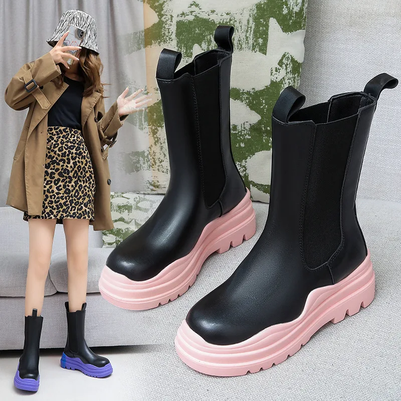 Yinien Fashion New Luxury Thick Sole Women Boots Ankle Platform Boots Chunky Ladies Winter Shoes Female Boots for female mujer, Picture color
Yinien Fashion New Luxury Thick Sole Women Boots Ankle Platform Boots Chunky Ladies Winter Shoes Female Boots for female mujer, Picture color