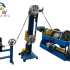 Shanghai Qipang 1250 spool winding machine large rewinding machine equipment cable network wire coiling machine