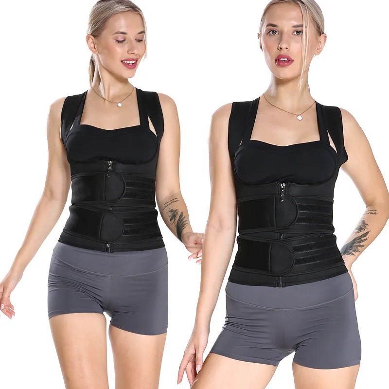 Hot Sale Sports Vest High Pressure Corset Women's Body Double Waist Abdomen Corsets And Bustiers
Hot Sale Sports Vest High Pressure Corset Women's Body Double Waist Abdomen Corsets And Bustiers