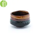 Porcelain Ceramic Porcelain Black Ceramic Matcha Chawan Bowl For Drinking