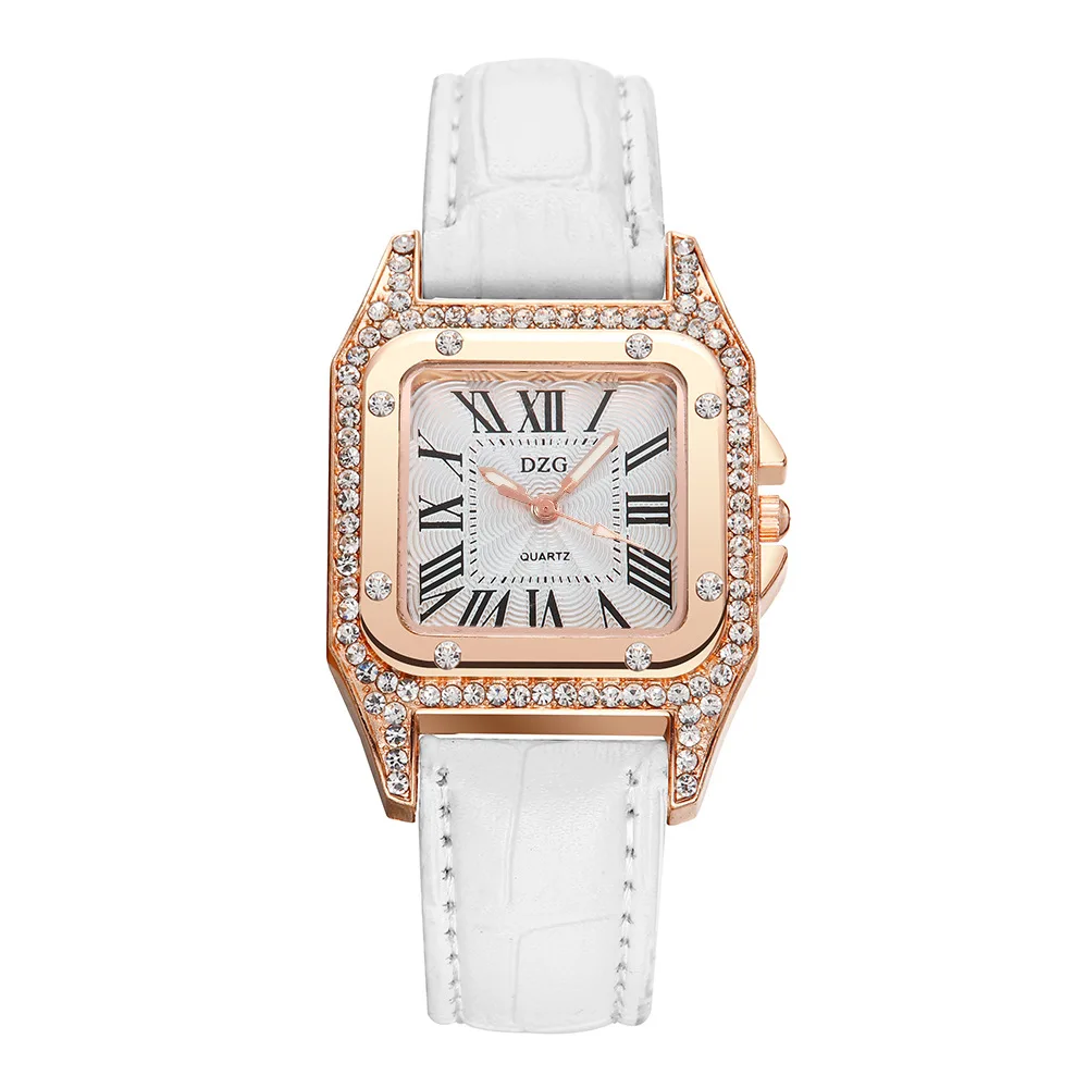 Factory wholesale ring diamond small square watch starry star diamond fashion ladies leather belt watch, As pic
Factory wholesale ring diamond small square watch starry star diamond fashion ladies leather belt watch, As pic
