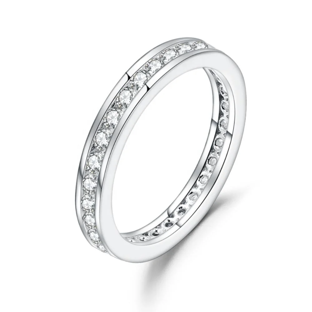 Abiding White Gold Plated Engagement Ring Diamond Moissanite Eternity Jewelry 925 Sterling Silver Wedding Ring For Women
Abiding White Gold Plated Engagement Ring Diamond Moissanite Eternity Jewelry 925 Sterling Silver Wedding Ring For Women