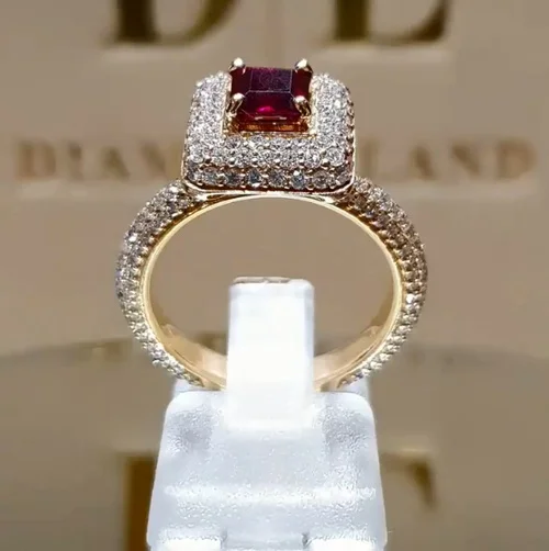 Customized Fine Jewelry Fashion Diamond 18K Gold Plated Ruby Gemstone Engagement Wedding Ring Gifts
Customized Fine Jewelry Fashion Diamond 18K Gold Plated Ruby Gemstone Engagement Wedding Ring Gifts