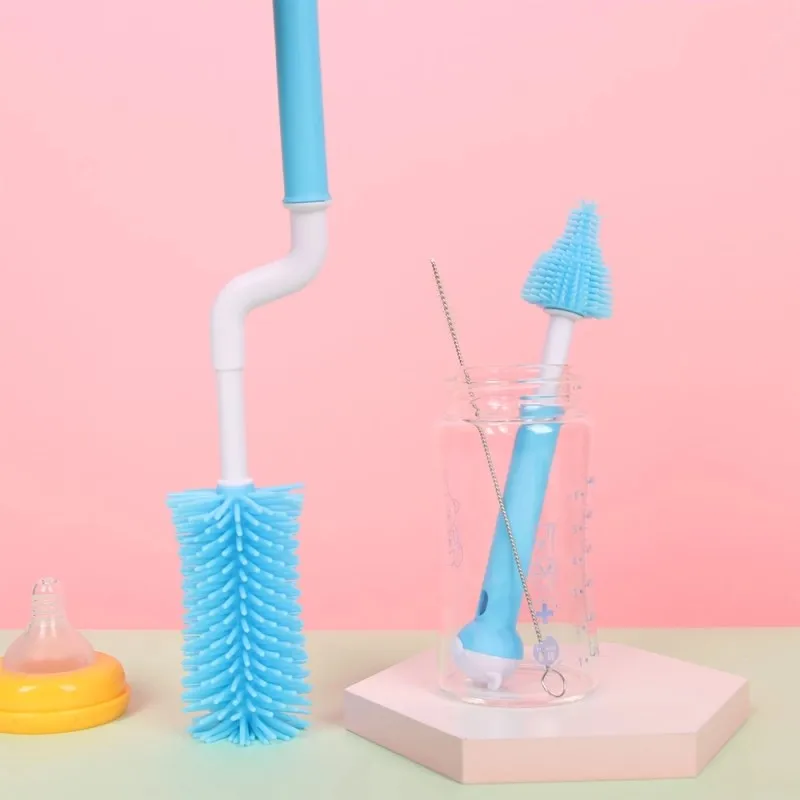 New Design Multifunctional Long Handle Plastic Baby Nipple Brush Silicone Feeding Bottle Cup Cleaning Brush, Blue, green, pink, orange
New Design Multifunctional Long Handle Plastic Baby Nipple Brush Silicone Feeding Bottle Cup Cleaning Brush, Blue, green, pink, orange