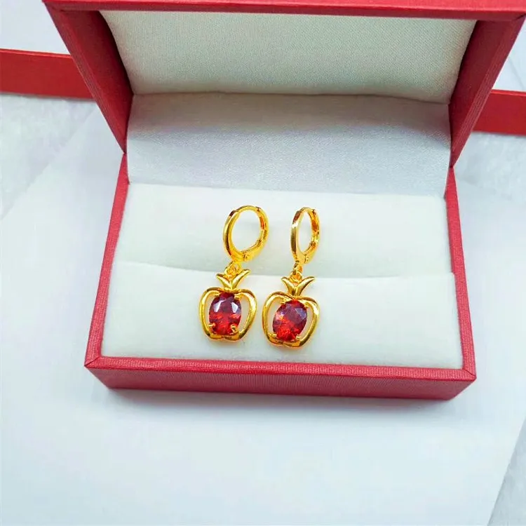 European Coin Gold Spring Clasp Inlaid Zircon Earrings Gold Plated Gold Inlaid Zircon Earrings Ladies Jewelry
European Coin Gold Spring Clasp Inlaid Zircon Earrings Gold Plated Gold Inlaid Zircon Earrings Ladies Jewelry