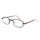 KingLand Brand Designer 2019 Thin Frame Reading Glass Blue Light Blocking Glasses Matel Presbyopic Glasses For Men Women