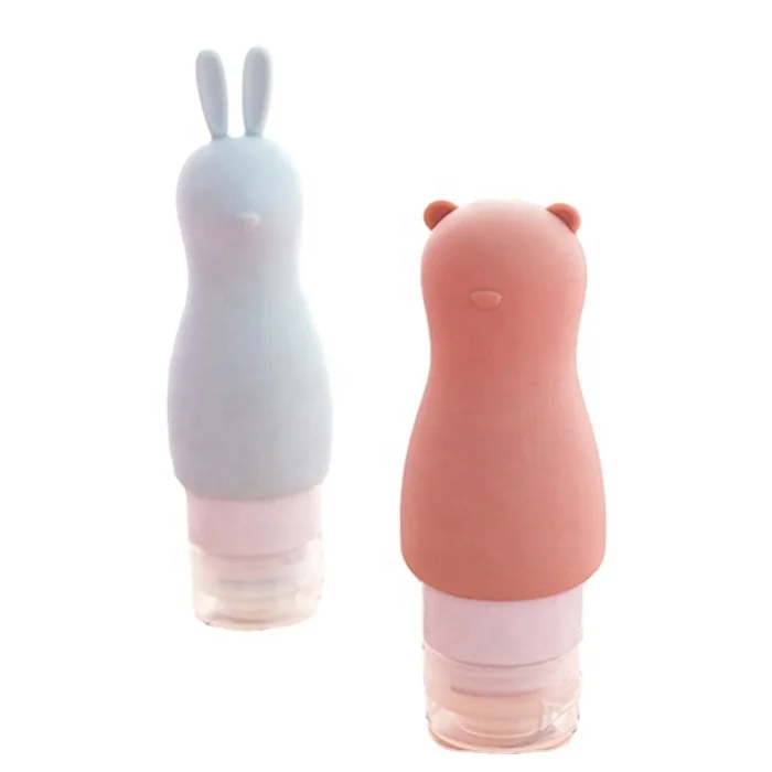 2020 Customized Eco Non-toxic Cute Rabbit Bear Shape Mini Silicone Travel Bottle for Personal Care, Green & blue
2020 Customized Eco Non-toxic Cute Rabbit Bear Shape Mini Silicone Travel Bottle for Personal Care, Green & blue