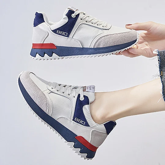 Dropshipping New breathable sports shoes latest real leather casual shoes for women fashion women sneakers, Beige,blue
Dropshipping New breathable sports shoes latest real leather casual shoes for women fashion women sneakers, Beige,blue