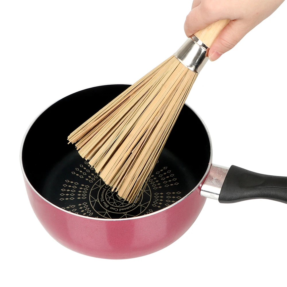 Natural Bamboo Cleaning Brush Kitchen Washing Pot and Bowl Brush Household Cleaning Tool, As photo
Natural Bamboo Cleaning Brush Kitchen Washing Pot and Bowl Brush Household Cleaning Tool, As photo