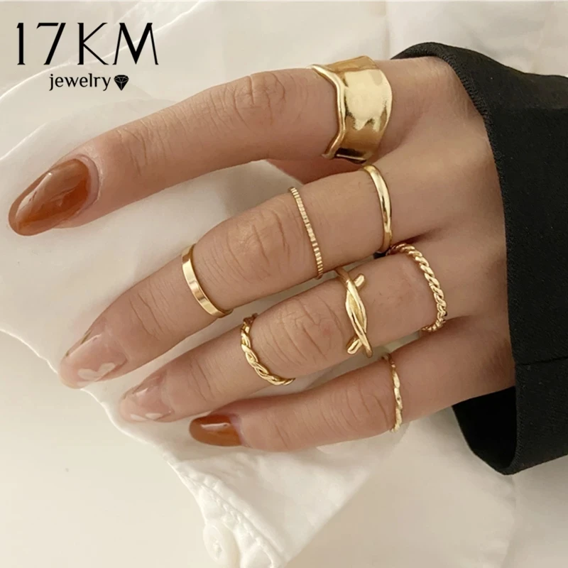 2021 Fashion Punk Gold Irregular Knot 8 pcs Rings Set Girls Wide Female Finger Opening Rings for Women Jewelry
2021 Fashion Punk Gold Irregular Knot 8 pcs Rings Set Girls Wide Female Finger Opening Rings for Women Jewelry
