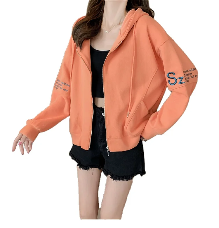 Women's new fashion casual sports coat loose versatile color selection temperament commuting
Women's new fashion casual sports coat loose versatile color selection temperament commuting