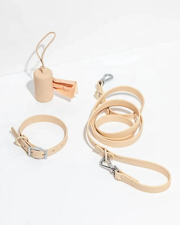 Custom Waterproof Pet Training Collar,PVC Dog Dog Collar and Leash Set with Double Metal Buckle
Custom Waterproof Pet Training Collar,PVC Dog Dog Collar and Leash Set with Double Metal Buckle