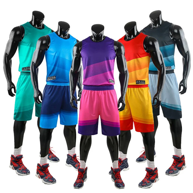 Factory Price 100% Polyester Blank No Design Basketball Sportwear Jerseys Uniform for Men
Factory Price 100% Polyester Blank No Design Basketball Sportwear Jerseys Uniform for Men