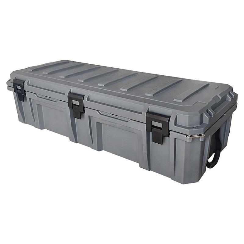 ROCKBROOK OEM Empty Study Hdpe Plastic Tool Box Organizer Large Hard Case Portable Heavy Duty Deep Storage Tool Box for Car, Grey/blue
ROCKBROOK OEM Empty Study Hdpe Plastic Tool Box Organizer Large Hard Case Portable Heavy Duty Deep Storage Tool Box for Car, Grey/blue