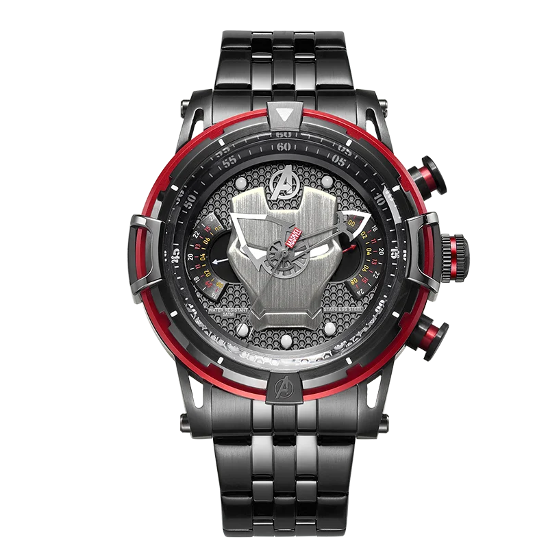 Harden Crystal Glass Iron-Man Design VD32 Quartz Stainless Steel Watch Water Resistant
Harden Crystal Glass Iron-Man Design VD32 Quartz Stainless Steel Watch Water Resistant