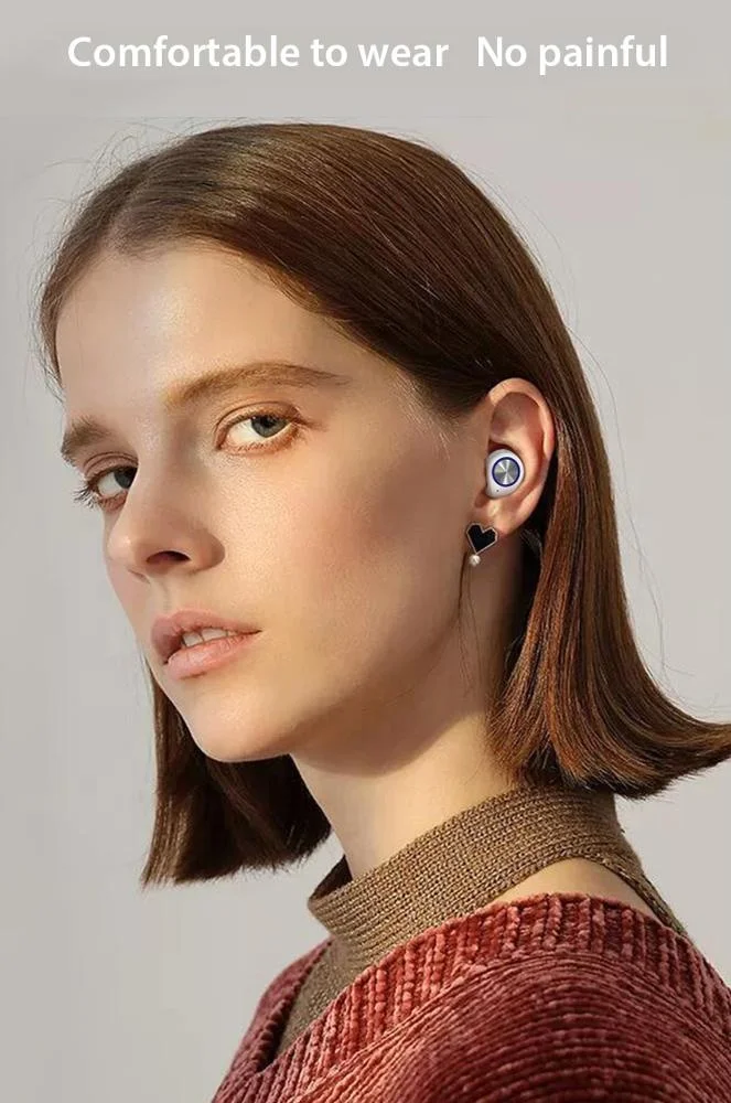 Promotional 2019 Wireless Headphone Stereo 5.0 Bluetooths Mini Earphone In-ear TWS Earbuds for Phone - ANKUX.COM