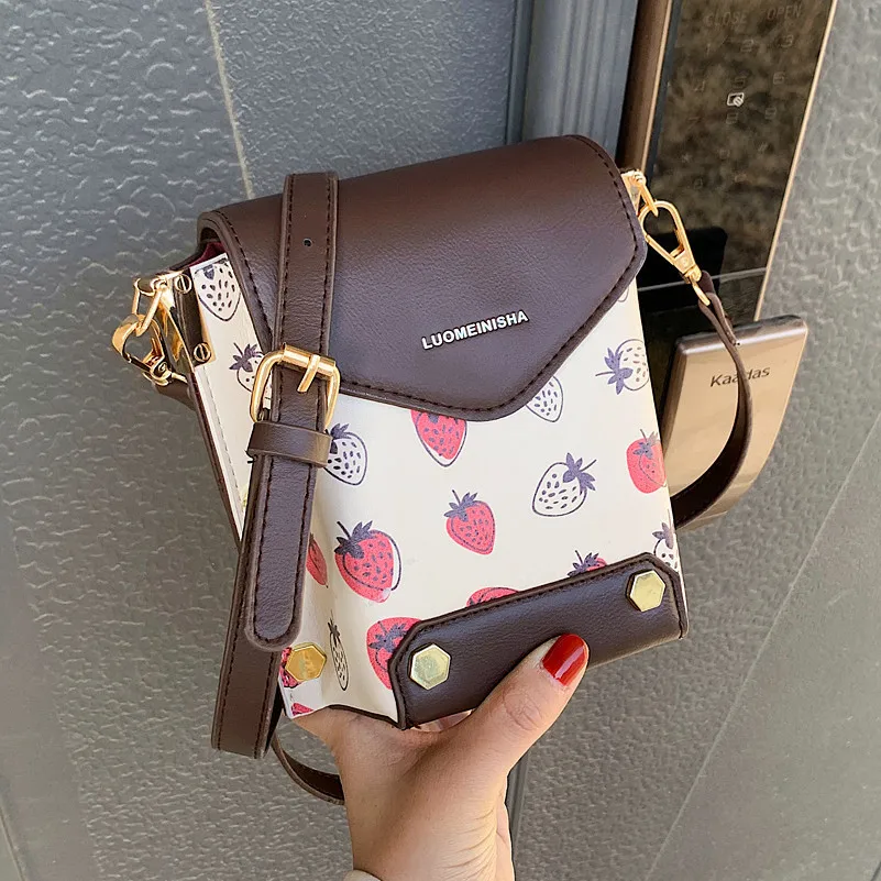 2021 New Design Fruit Print Lady Crossbody Phone Purses Girls Bag Trendy Women Purse Hand Bags, Customizable
2021 New Design Fruit Print Lady Crossbody Phone Purses Girls Bag Trendy Women Purse Hand Bags, Customizable