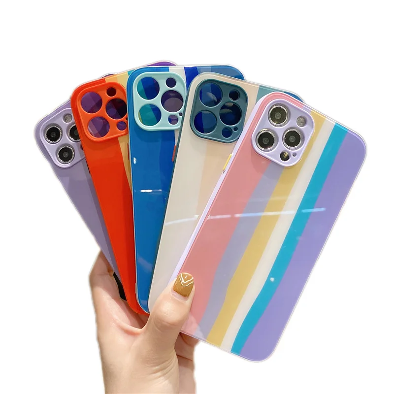 Factory Cheap Price Phone Case Liquid Glass Rainbow Hit Color Skin Feeling Hard Shell Case For IPhone, Multicolor
Factory Cheap Price Phone Case Liquid Glass Rainbow Hit Color Skin Feeling Hard Shell Case For IPhone, Multicolor