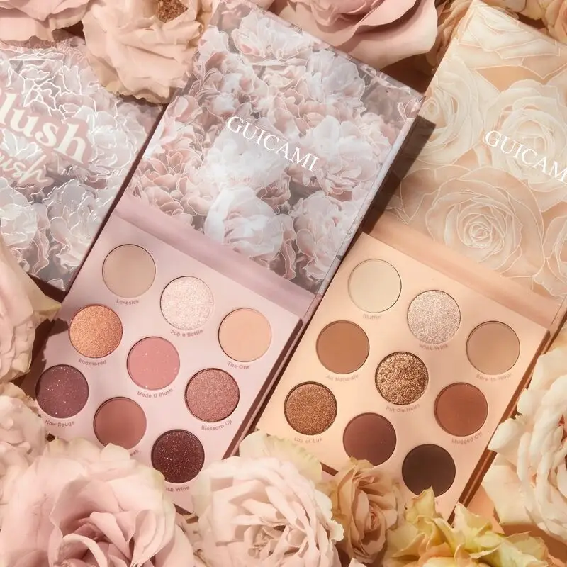 GUICAM 9-Colors Cherry Blossom Rose Eyeshadow Palette Matte Shiny Daily Eye Beauty Makeup Waterproof Long-Lasting Eyeshadow
GUICAM 9-Colors Cherry Blossom Rose Eyeshadow Palette Matte Shiny Daily Eye Beauty Makeup Waterproof Long-Lasting Eyeshadow