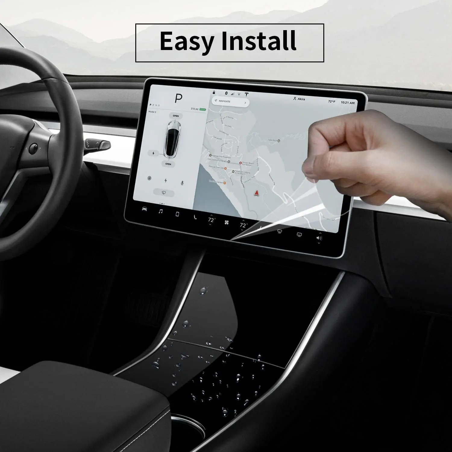HD/Matte Center Control Touch Screen Car Navigation Dash Panel 2.5D 9H Tempered Glass Screen Protector For Tesla Model 3/Y/S/X
HD/Matte Center Control Touch Screen Car Navigation Dash Panel 2.5D 9H Tempered Glass Screen Protector For Tesla Model 3/Y/S/X