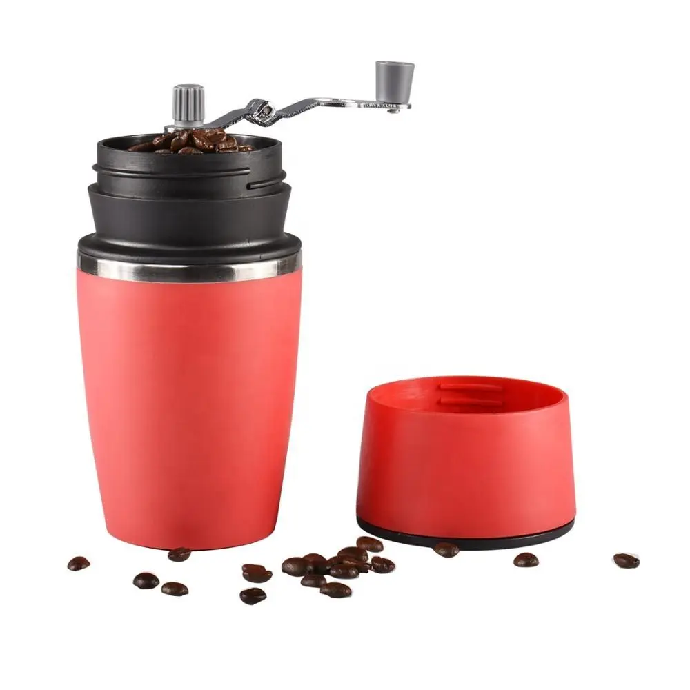 High Quality Hot Sale Manual Coffee Grinder Mill Coffee Mug Multifunction Coffee Maker, Red
High Quality Hot Sale Manual Coffee Grinder Mill Coffee Mug Multifunction Coffee Maker, Red