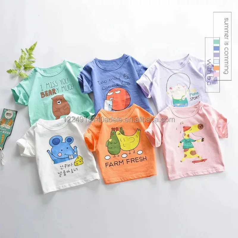 Custom Children Cotton T-shirt Baby Girls Printed Summer Kids T-shirt Children's T-shirt Factory Wholesale
Custom Children Cotton T-shirt Baby Girls Printed Summer Kids T-shirt Children's T-shirt Factory Wholesale